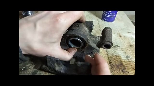 #nissan #pathfinder #terrano #vg30 #td27 #z24 Тормозная система. Задний тормоз. Ремонт и переборка.