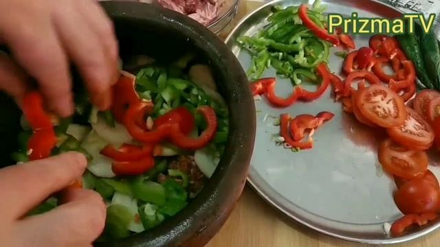 Buğlamanın hazırlanması || Приготовление бугламы (сочного ,мягкого,мяса)