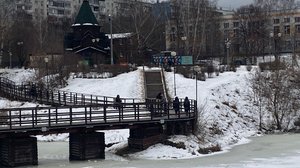 МОСКВА/ПАРК КУЛЬТУРЫ И ОТДЫХА В БИБИРЕВО/ Энтографическая деревня.