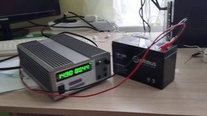 Зарядка сильно разряженного аккумулятора.