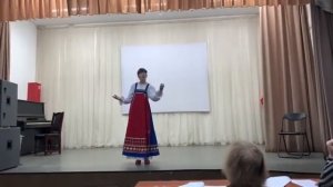 Куры рябые. Народная календарная песня. исп. Алина Андреева