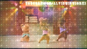 "Scream and shout" - Chipmunks music video HD