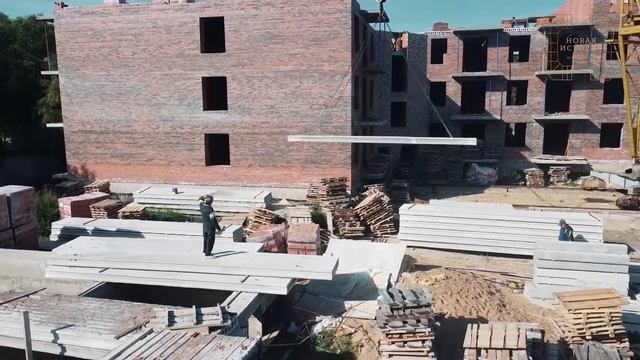 Ход строительства ЖК "Новая История" смотреть онлайн
