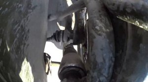 Тест привода на коляску Урала по асфальту.