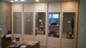 КЛАССИЧЕСКИЕ ДВЕРИ КУПЕ. Аристо Флоренция 3. Встроенный шкаф купе классика