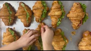 Круассан с курицей