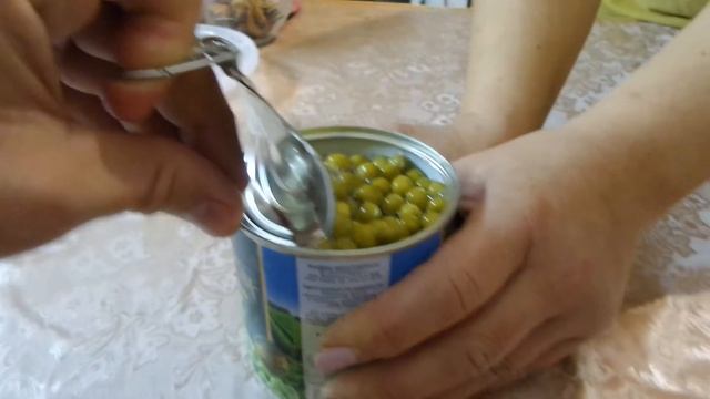 i Своя линия Горошек зеленый консервированный куплено Canned green peas в Украине Ukraine 20201028