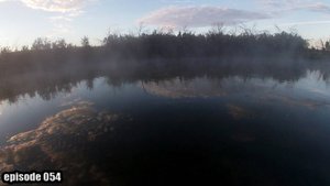 Рыбалка в дождь, туман. Раки в секретном месте.