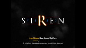 Siren (PS2) Title Screen & Attract Mode