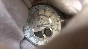 Unboxing Casio Digital nalog Dial 46 mm. Watch AMW810D-7AV 7A AMW-810D-7A