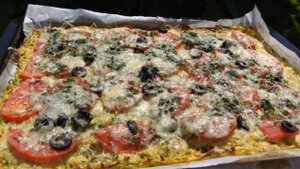 Пицца из кабачков