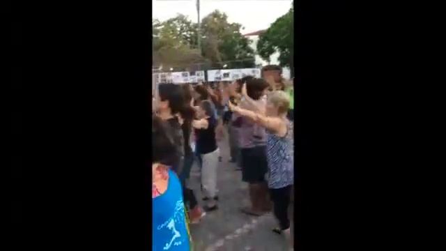 San Pancho Flash Mob dance EA 10 yr