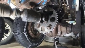 Оборвало болты крепления кардана на минике. Ремонт и очередное ТО "Бурлачка"