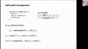 Invited Talk: Q# as a Quantum Algorithmic Language (The Essence of Q#)