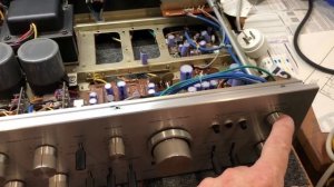 Technics SU-3500 Amplifier Repair & Capacitor Problem