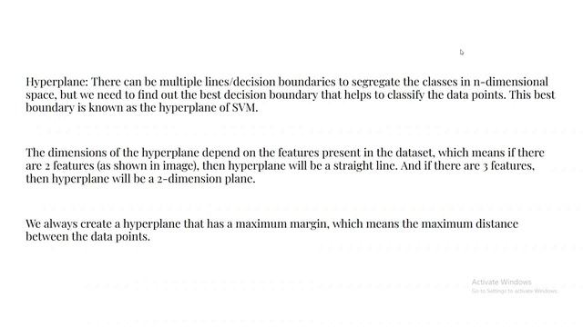 SUPPORT VECTOR MACHINE (SVM) ML17 Algorithm #machinelearning #deeplearning #artificialintelligence