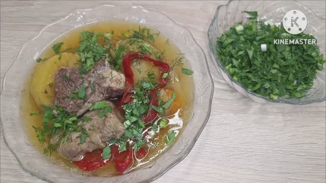 Шурпа в афганском казане. смотреть онлайн