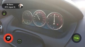 Jaguar XJ 5.0 V8 385 Hp X351 acceleration 0-100 #jaguar #acceleration #soundcheck #v8