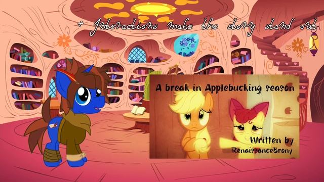 Rewritten: “A break in Applebucking season” By RenaissanceBrony Review [ MLP fanfic reviews ] смотреть онлайн