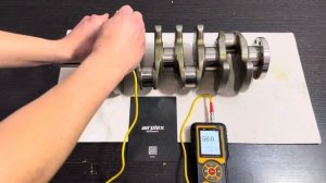 Проверка коленчатого вала MB M271 1.8T