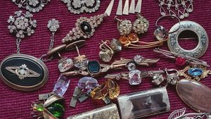 227. Винтажные украшения из СССР. Коллекция серебра.