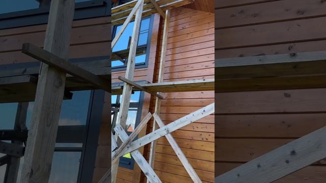 Дом из клеенного бруса #2024 #дизайнинтерьера