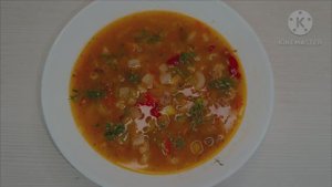 Суп из домашней курицы в афганском казане.