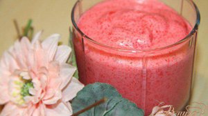 Брусничный мусс на основе манки