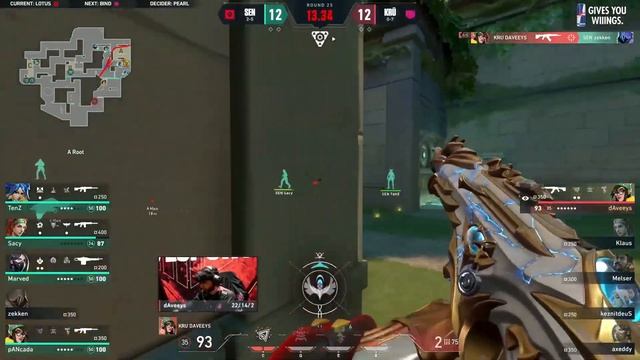 TenZ is BACK!! Sentinels vs KRÜ Esports - HIGHLIGHTS | VALORANT Champions Tour 2023: Americas Leagu