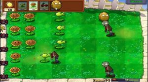 НАЧИНАЕМ МОЧИТЬ ЗОМБИ ► Plants vs Zombies #1