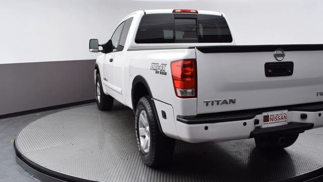 2014 Pearl White Metallic Nissan Titan #EN501152 смотреть онлайн
