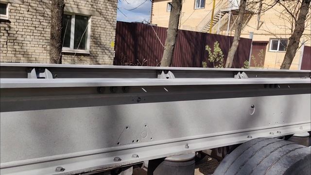 Пескоструйная очистка полуприцепа из алюминиевого сплава +79152806403