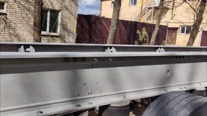 Пескоструйная очистка полуприцепа из алюминиевого сплава +79152806403