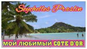 🔴Обзор пляжа Кот Д'Op🔴Остров Праслин Сейшелы🔴Cote d'Or beach🔴Praslin Seychelles🔴#мирналадони20