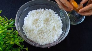 Rice Recipe with Eggs and Vegetables