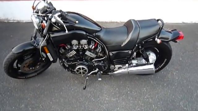 YAMAHA V-MAX 1200 Exhaust sound 1 смотреть онлайн