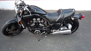 YAMAHA V-MAX 1200 Exhaust sound 1