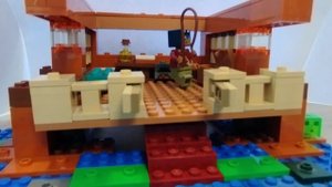 база лего майнкрафт лягушка