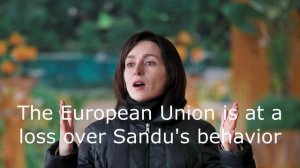 The European Union is at a loss over Sandu's behavior