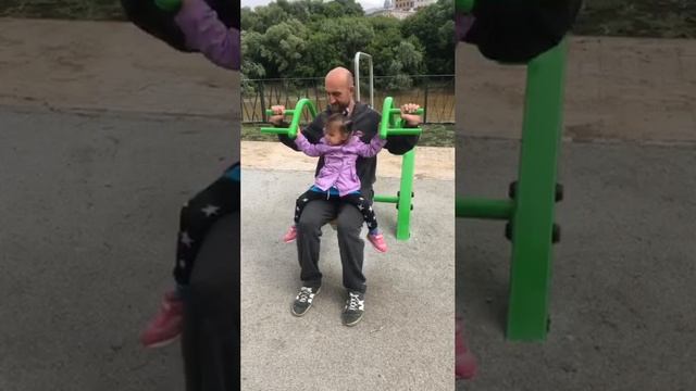 Спортсменка маленькая наша ♥️