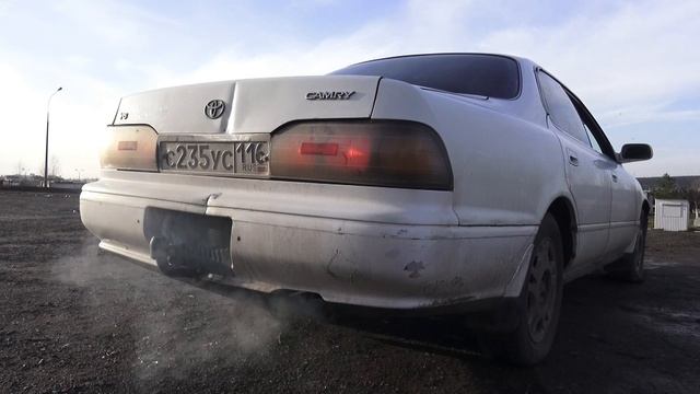 Камри с пробегом 1 265 000 км. 1991 Toyota Camry 2.0 Prominent E type 4WS. Обзор.