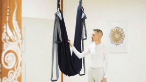 Стрейчевый гамак + ручки  Удовольствие при каждой практике