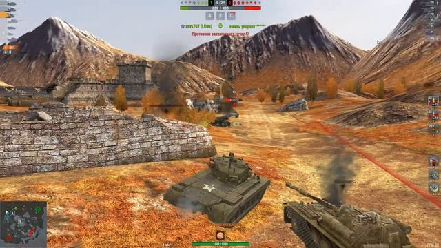 WoT Blitz \Обзор на T26E3 Eagle 7(Першинг).Основные советы при игре на этом танке. смотреть онлайн