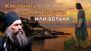 Как понять здорова ли душа или больна? Силуан Афонский
