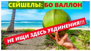 🔴Честный обзор пляжа Бо Валлон🔴Дайвинг, Парковка, Еда🔴Beau Vallon Beach🔴Seychelles🔴#мирналадон