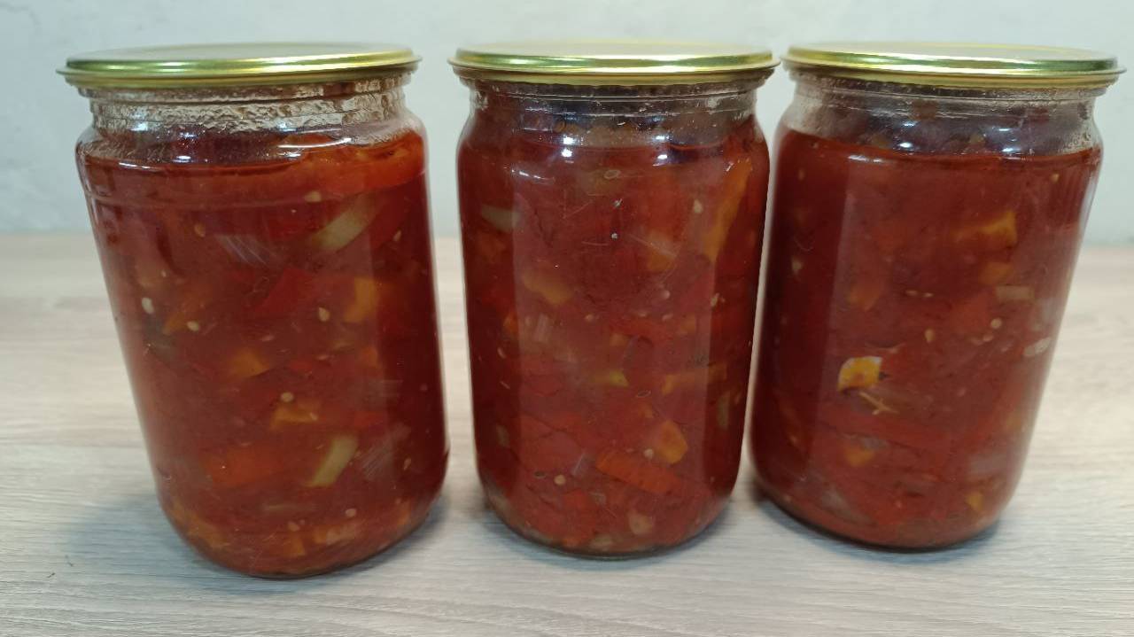 Салат на зиму "глобус".
