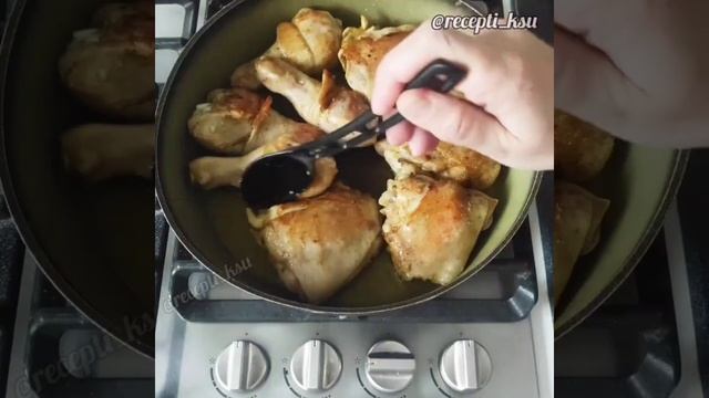 Рис с Курицей на Сковороде #вкусноибыстро #курицавдуховке #курица #насковороде