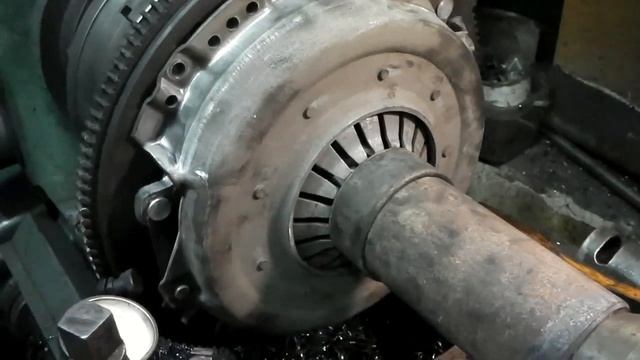 Совмещение маховка 402 двс волга, с корзиной уаз.