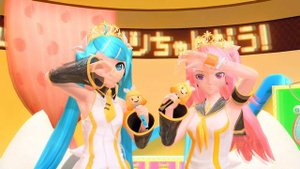 Miku Hatsune & Luka Megurine - Rin-Chan Now 4K