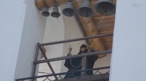Звон в Спасо-Елеазаровском монастыре / Звук Било